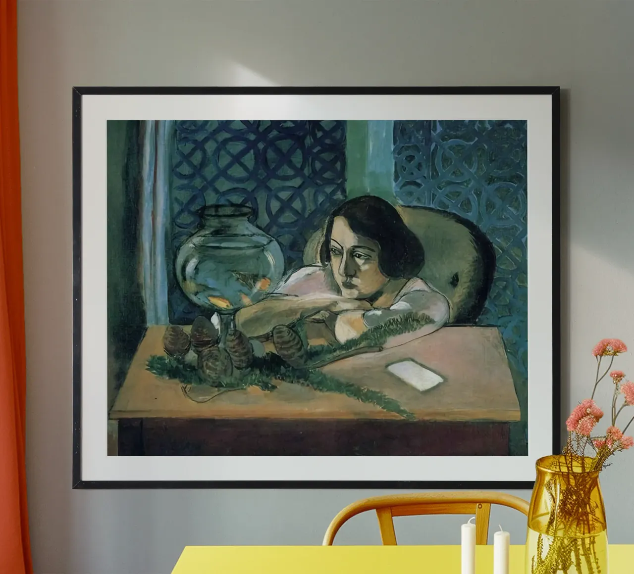 Henri Matisse - Donna sola carta hahnemühle da DODOLAN STORE