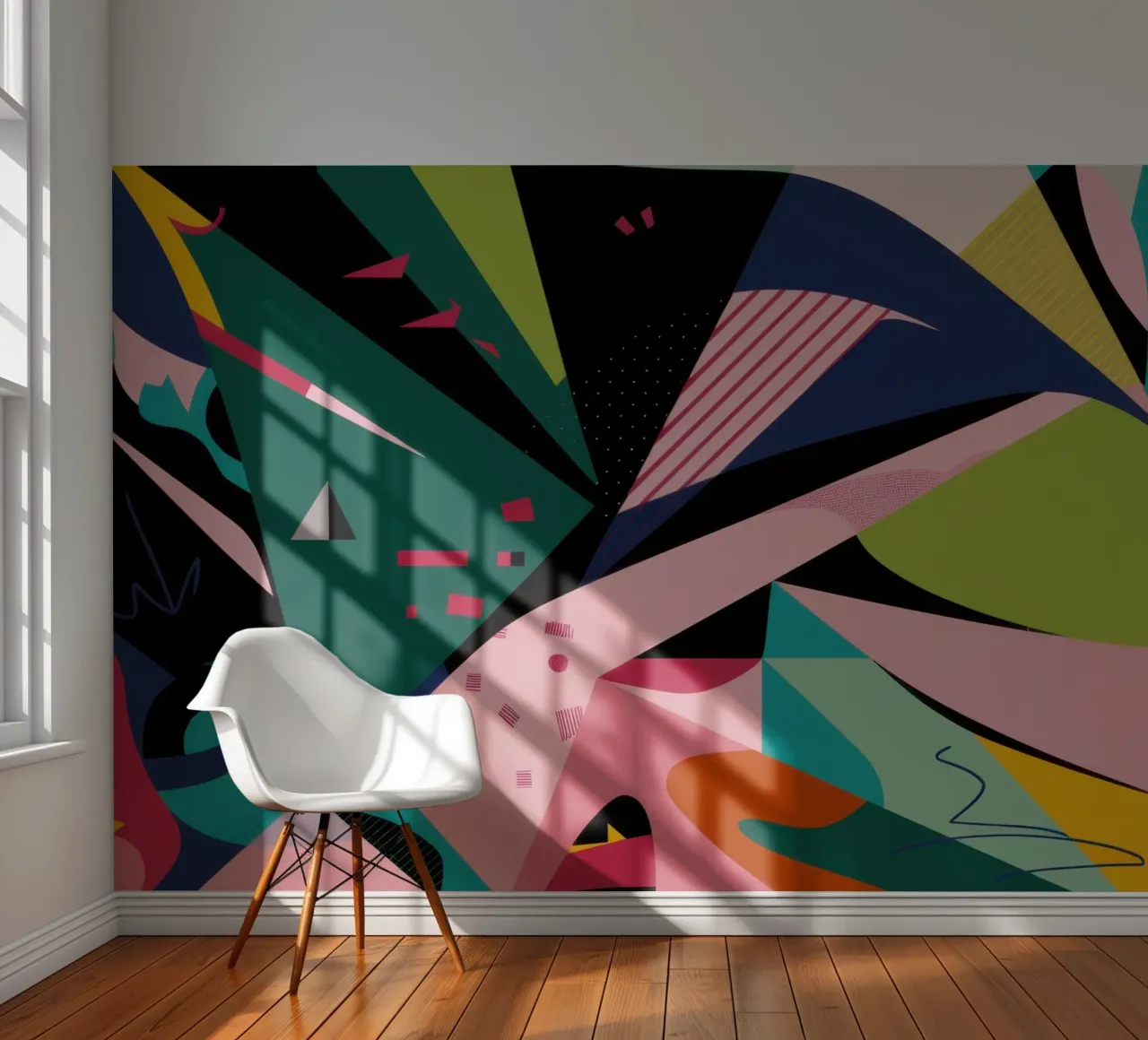 Tropical Avian Abstraction photo wallpaper by Bring Haven