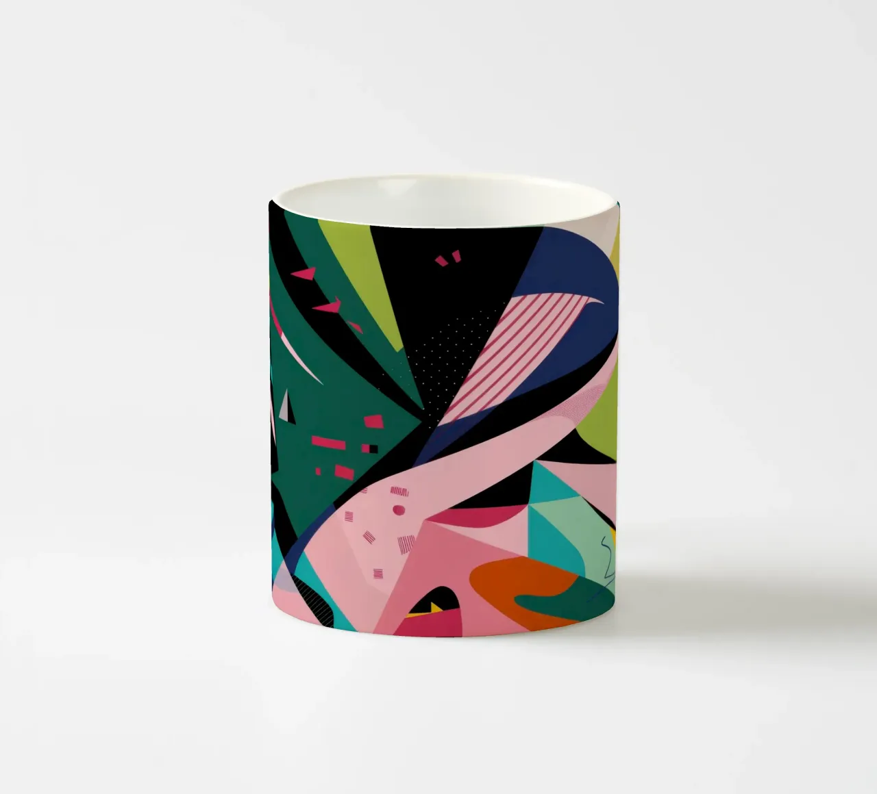 Astrazione aviaria tropicale tazza in ceramica da Bring Haven