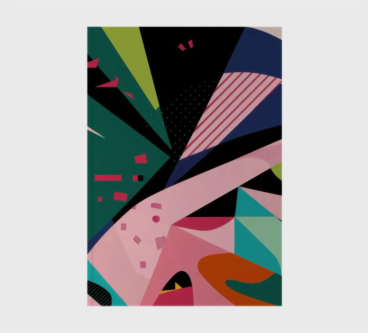 Tropical Avian Abstraction notebook by Bring Haven