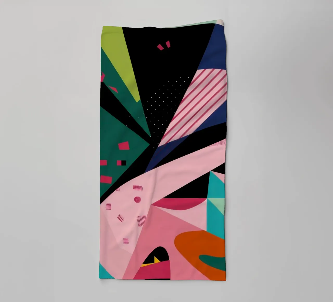 Tropical Avian Abstraction towel by Bring Haven