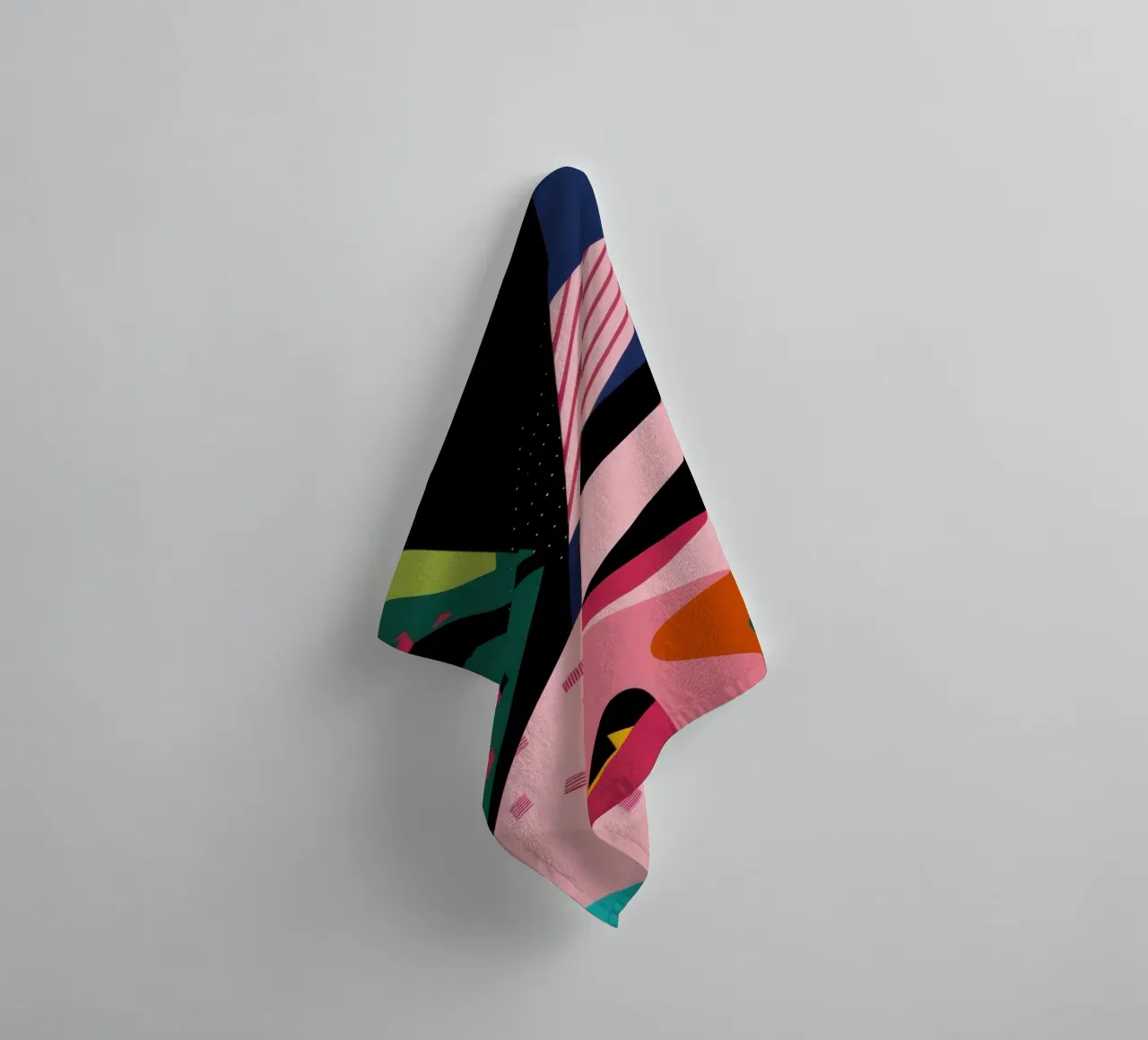 Tropical Avian Abstraction towel by Bring Haven