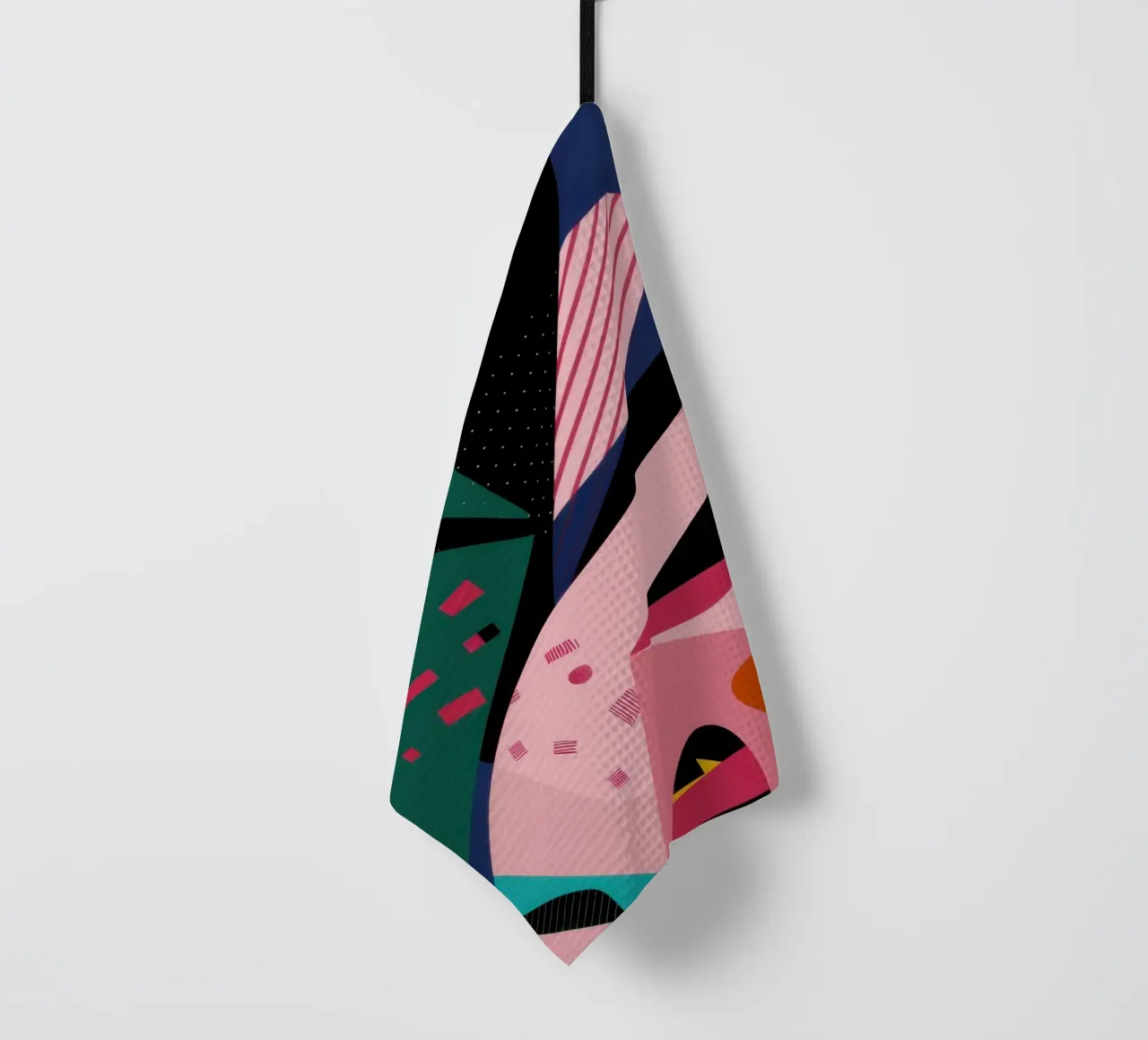 Abstraction aviaire tropicale torchon de Bring Haven