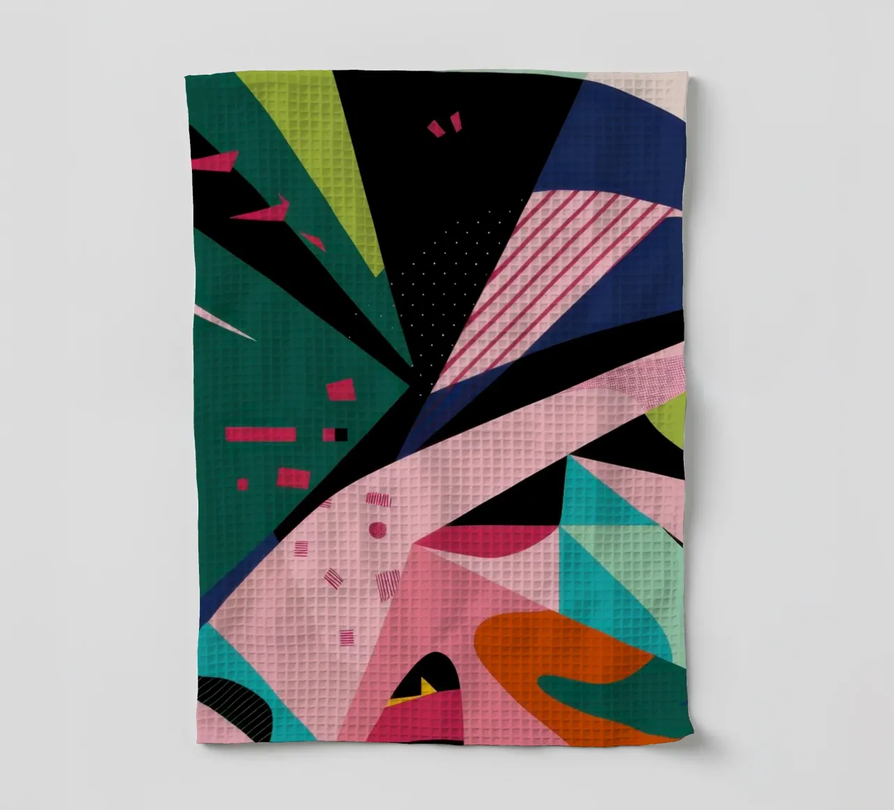 Abstraction aviaire tropicale torchon de Bring Haven