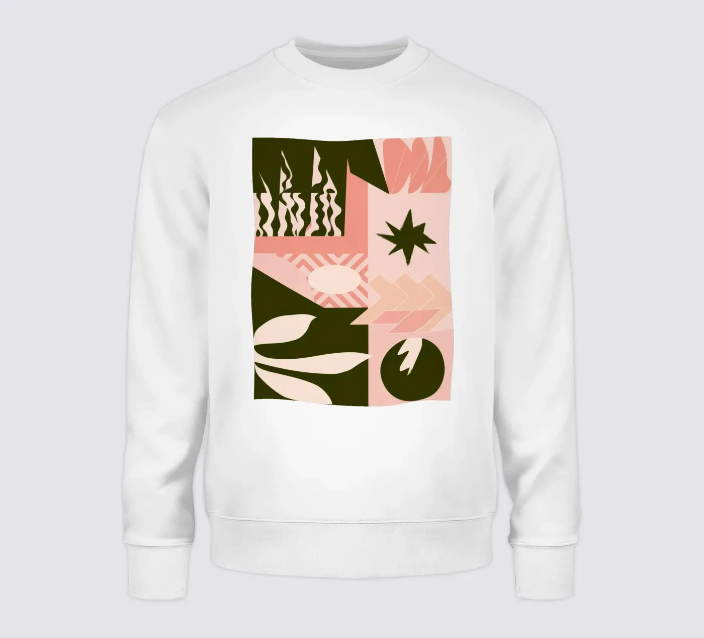 Bohemian Pattern Patchwork sweatshirt by Bring Haven