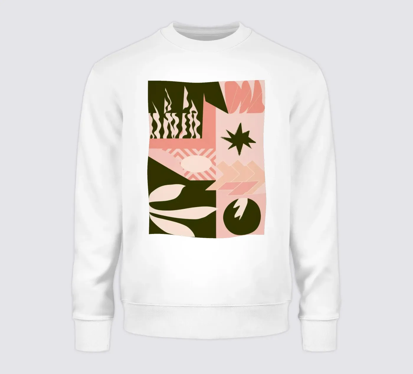 Bohemian Pattern Patchwork sweatshirt by Bring Haven