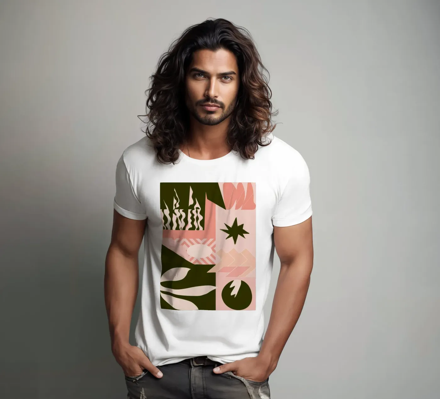 Bohemian Pattern Patchwork t-shirt by Bring Haven