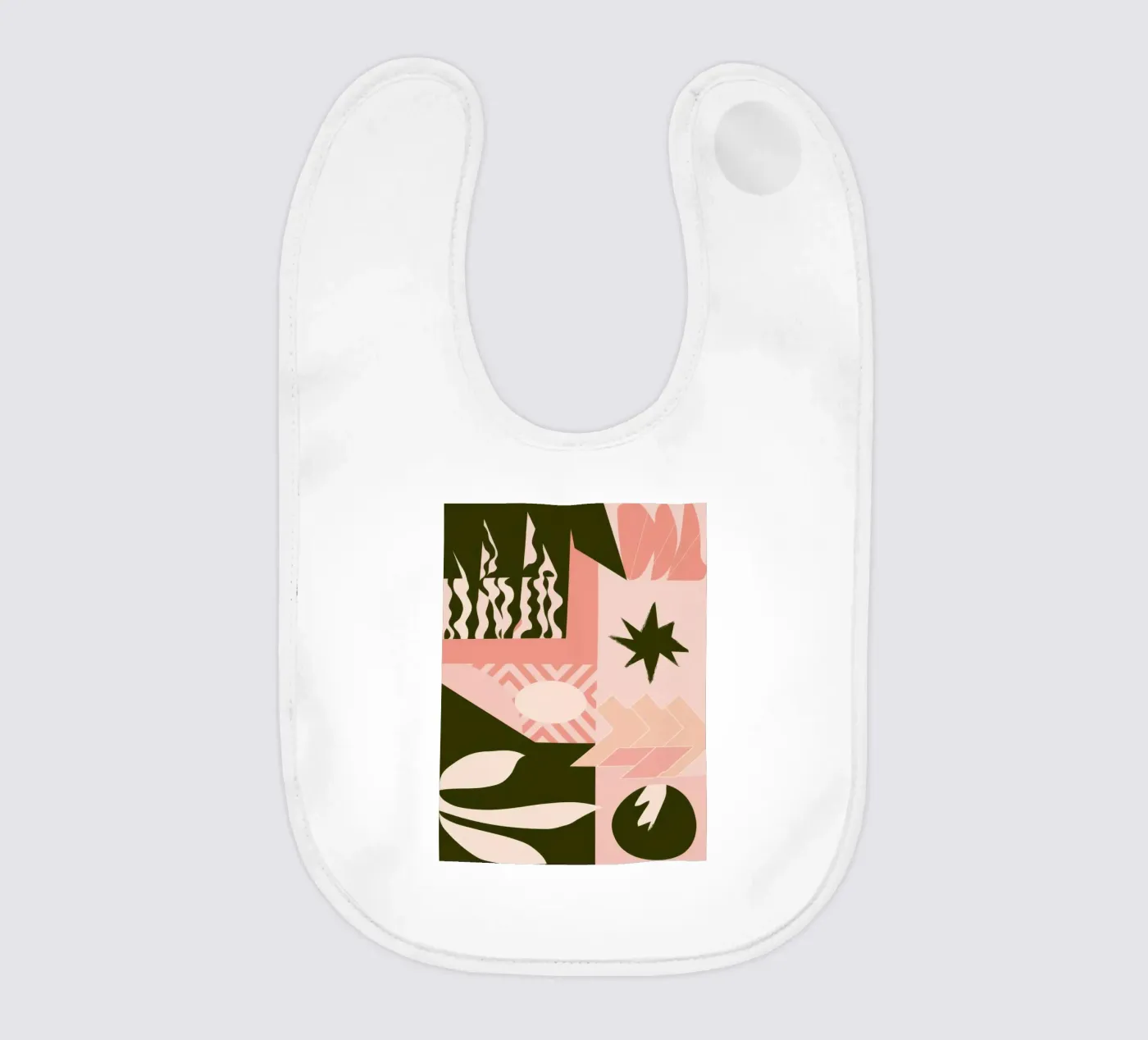Boheems Patroon Patchwork baby slabbetje van Bring Haven