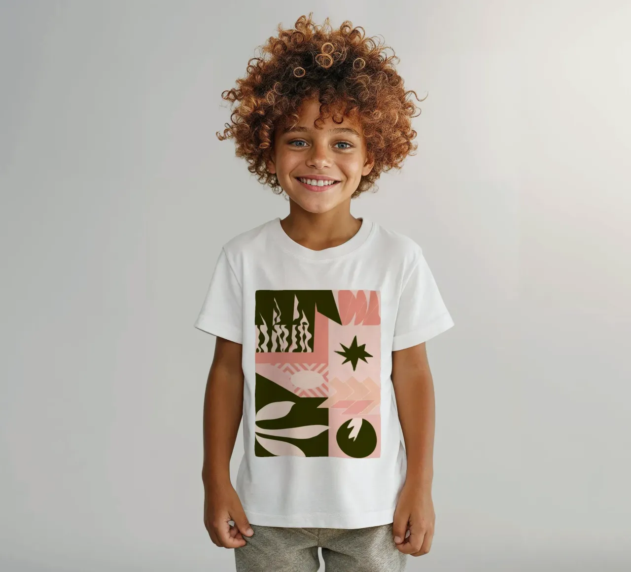 Bohemian Pattern Patchwork kids t-shirt by Bring Haven