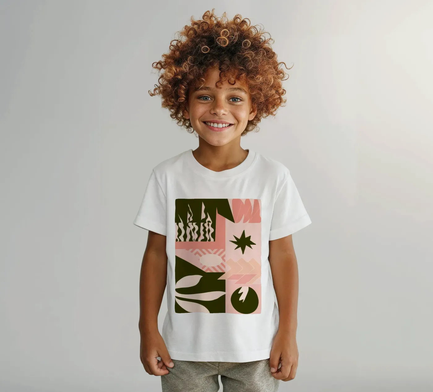 Boheems Patroon Patchwork kinder t-shirt van Bring Haven