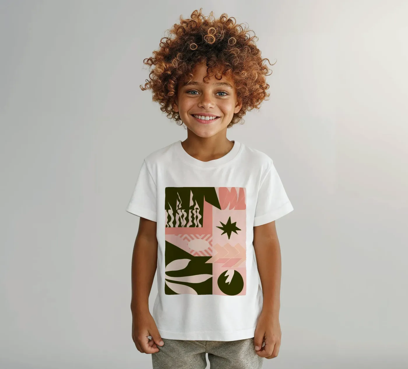 Boheems Patroon Patchwork kinder t-shirt van Bring Haven
