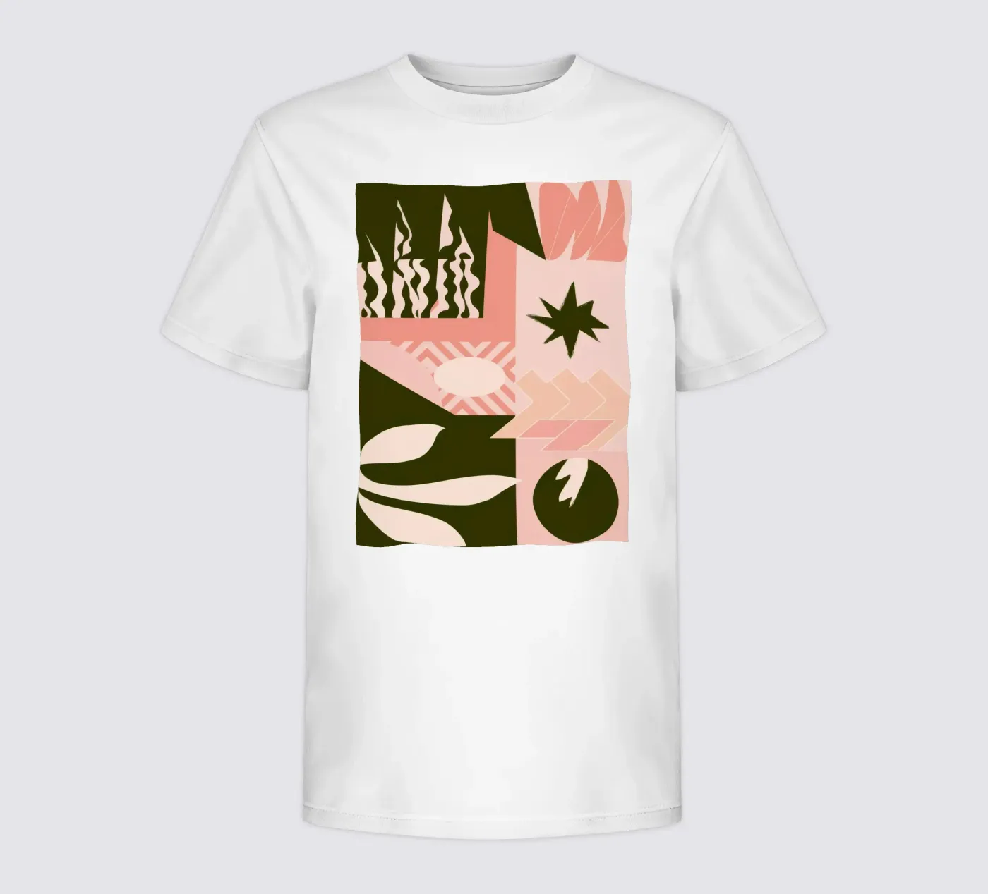 Boheems Patroon Patchwork kinder t-shirt van Bring Haven