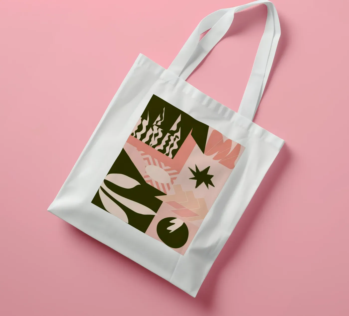 Bohemian Pattern Patchwork Jutebeutel von Bring Haven