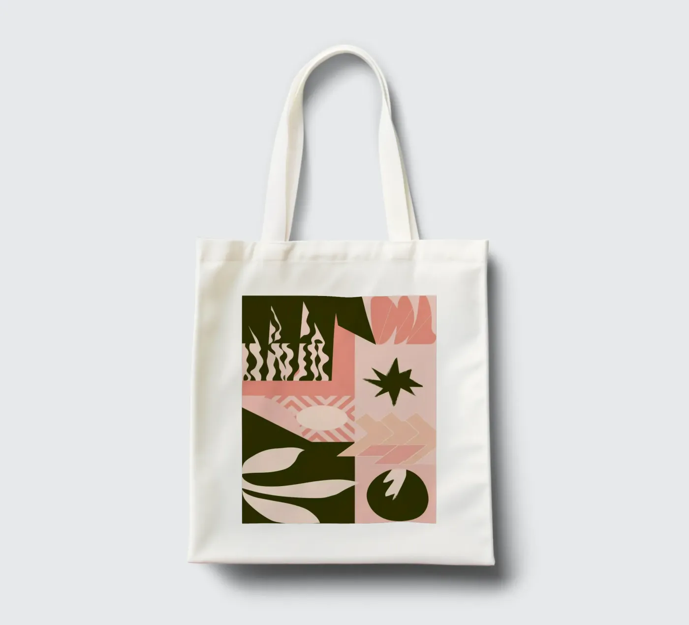 Bohemian Pattern Patchwork Jutebeutel von Bring Haven