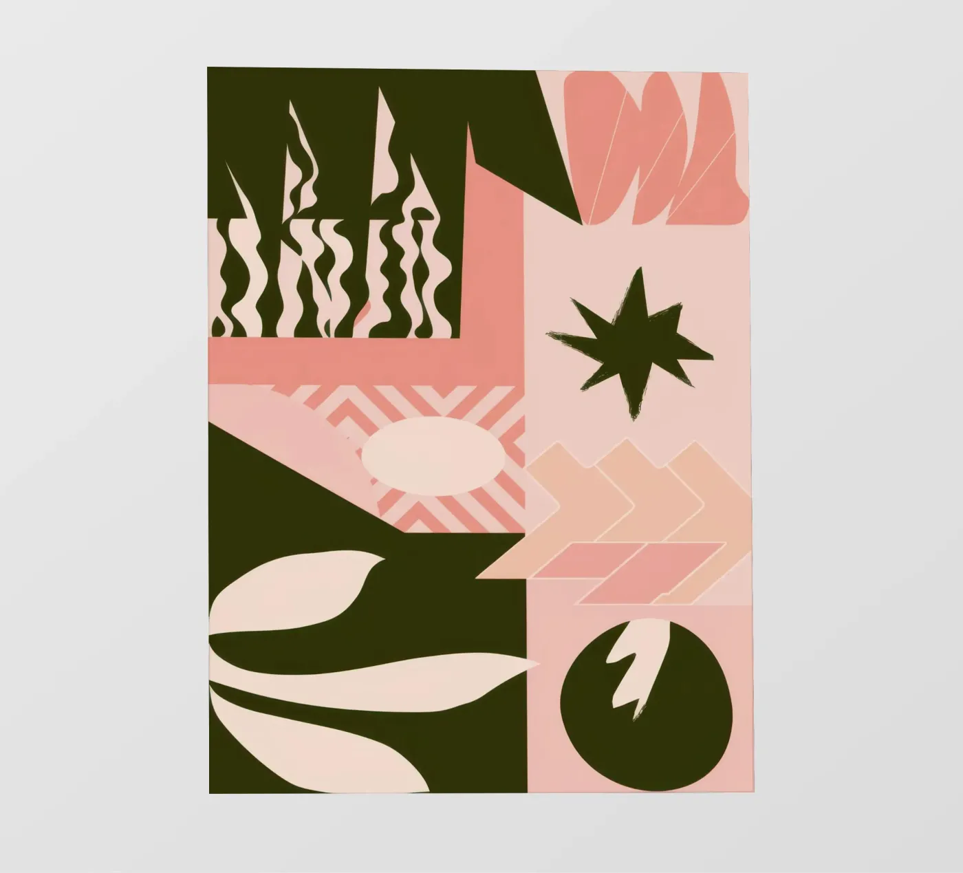 Bohemian Pattern Patchwork backlit film by Bring Haven