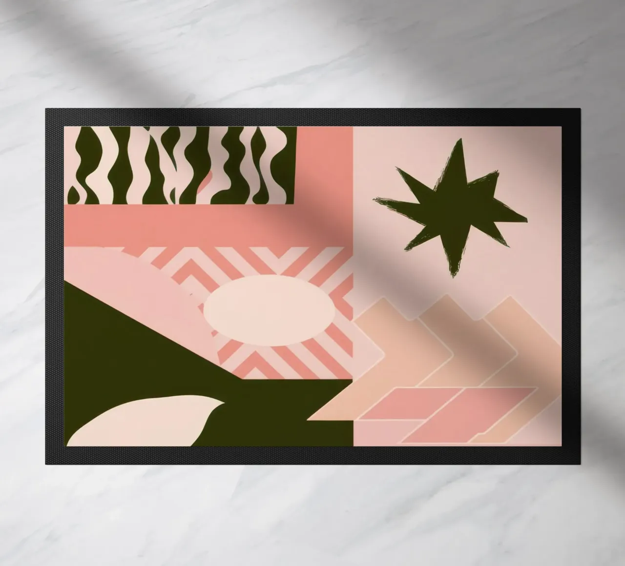 Patchwork con motivo bohémien zerbino da Bring Haven