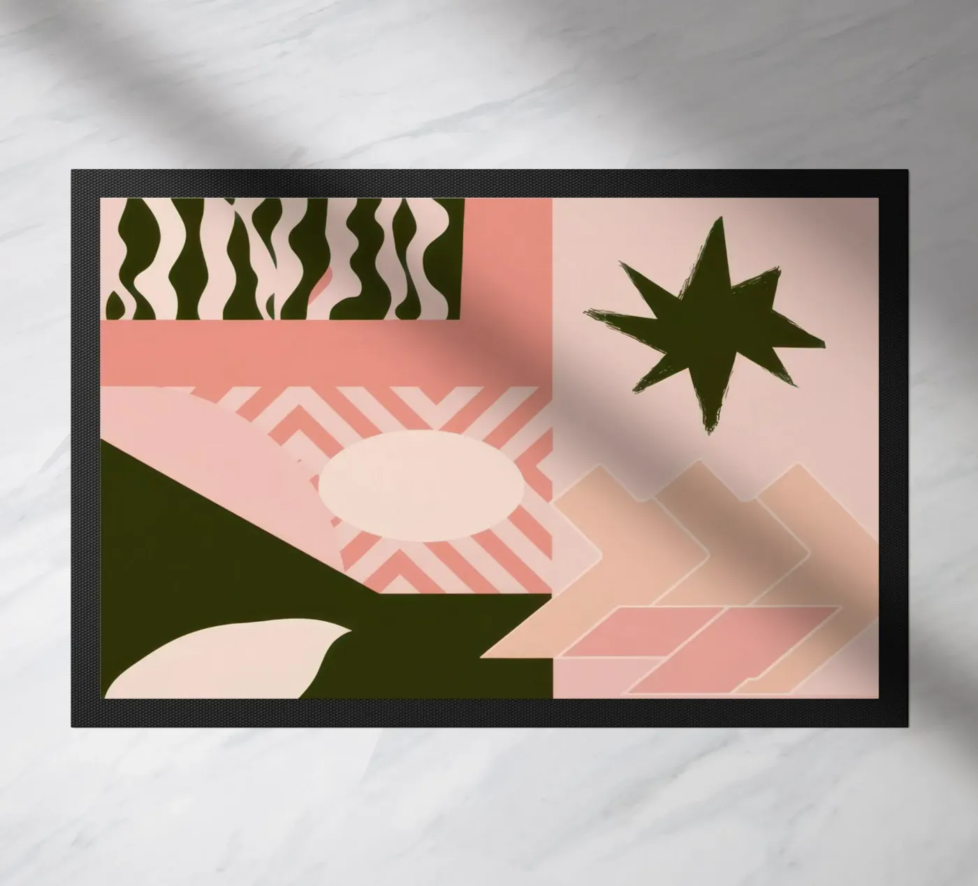 Bohemian Pattern Patchwork paillasson de Bring Haven