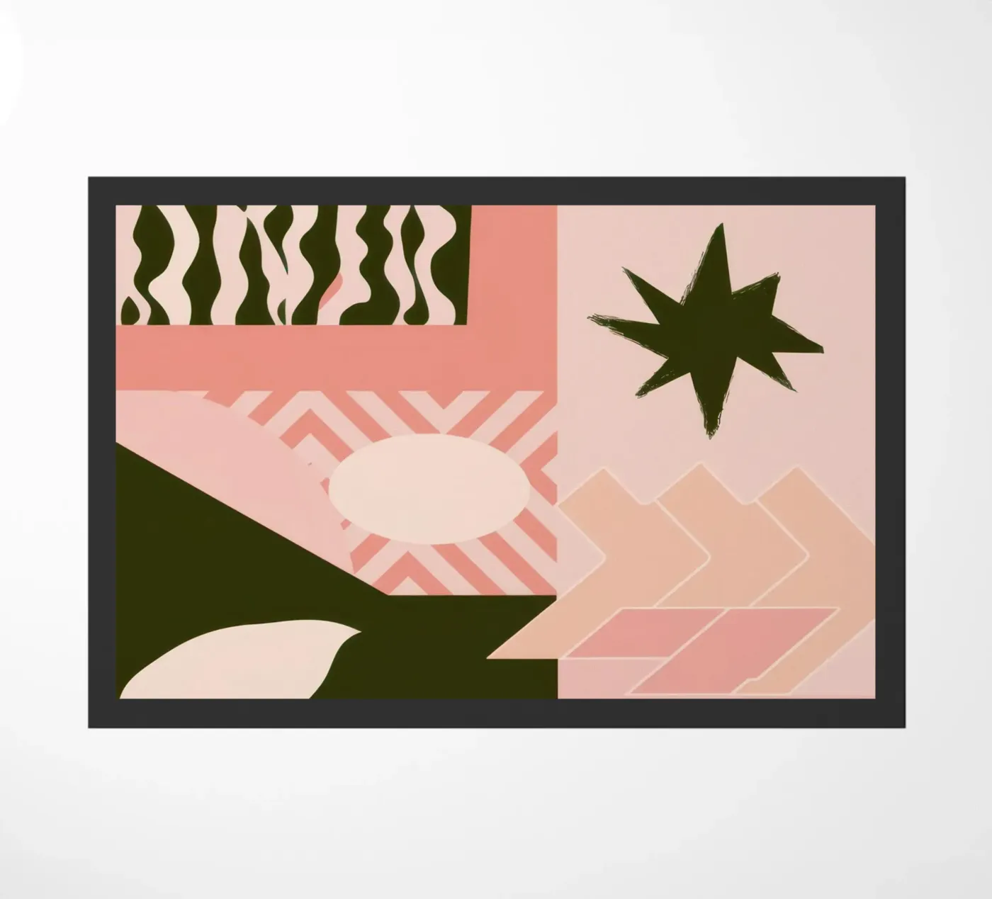 Patchwork con motivo bohémien zerbino da Bring Haven