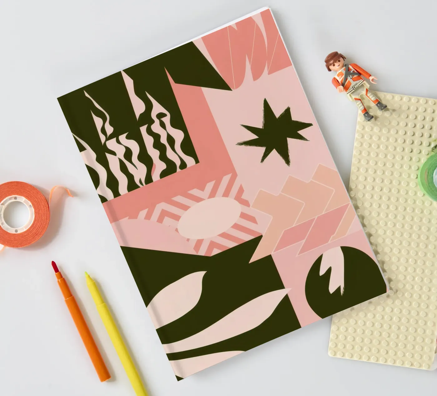 Bohemian Pattern Patchwork notebook by Bring Haven