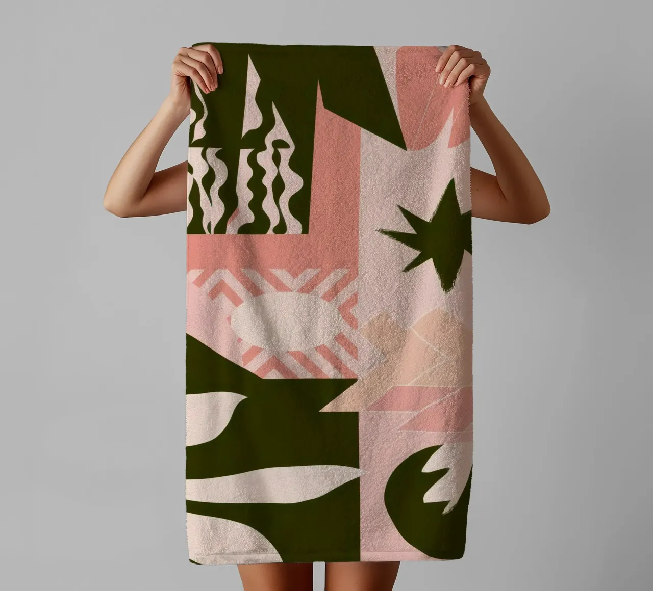 Bohemian Pattern Patchwork towel by Bring Haven