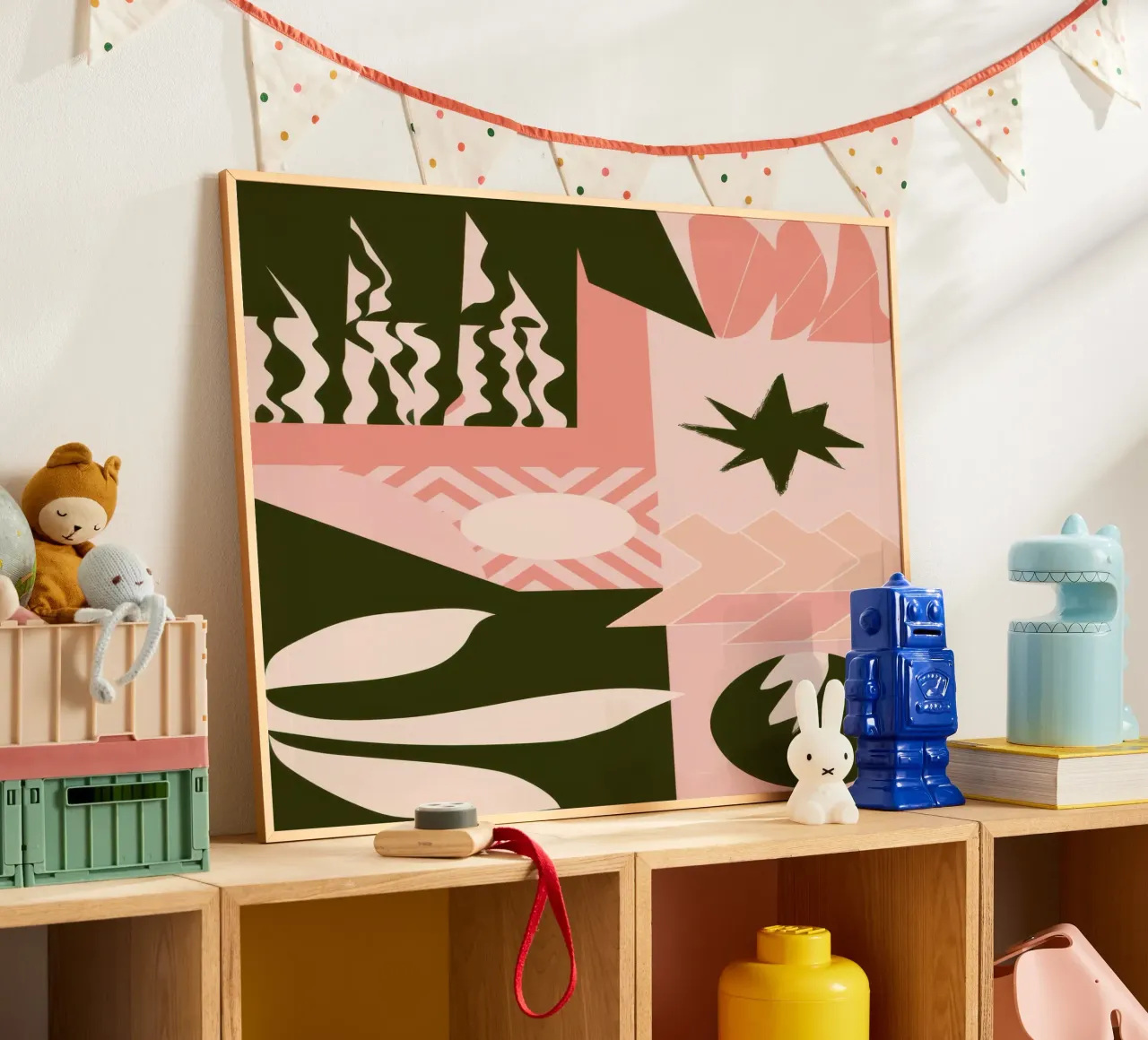 Bohemian Pattern Patchwork poster by Bring Haven