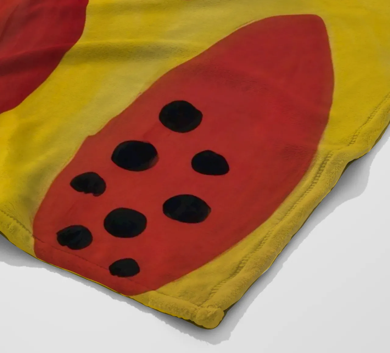 Composizione floreale fauvista coperta in pile da Bring Haven