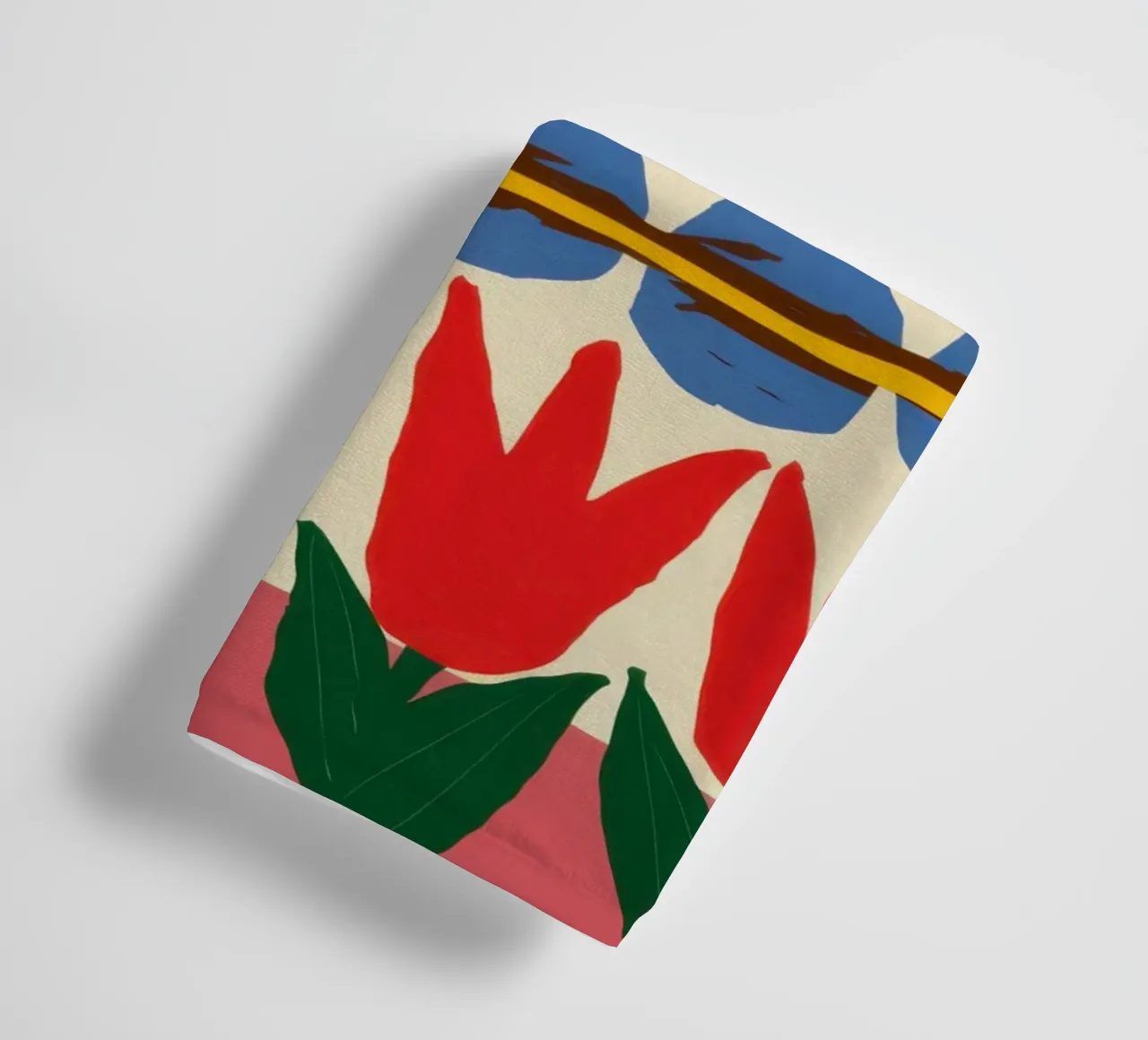Folklore Tulip Pattern towel by Bring Haven