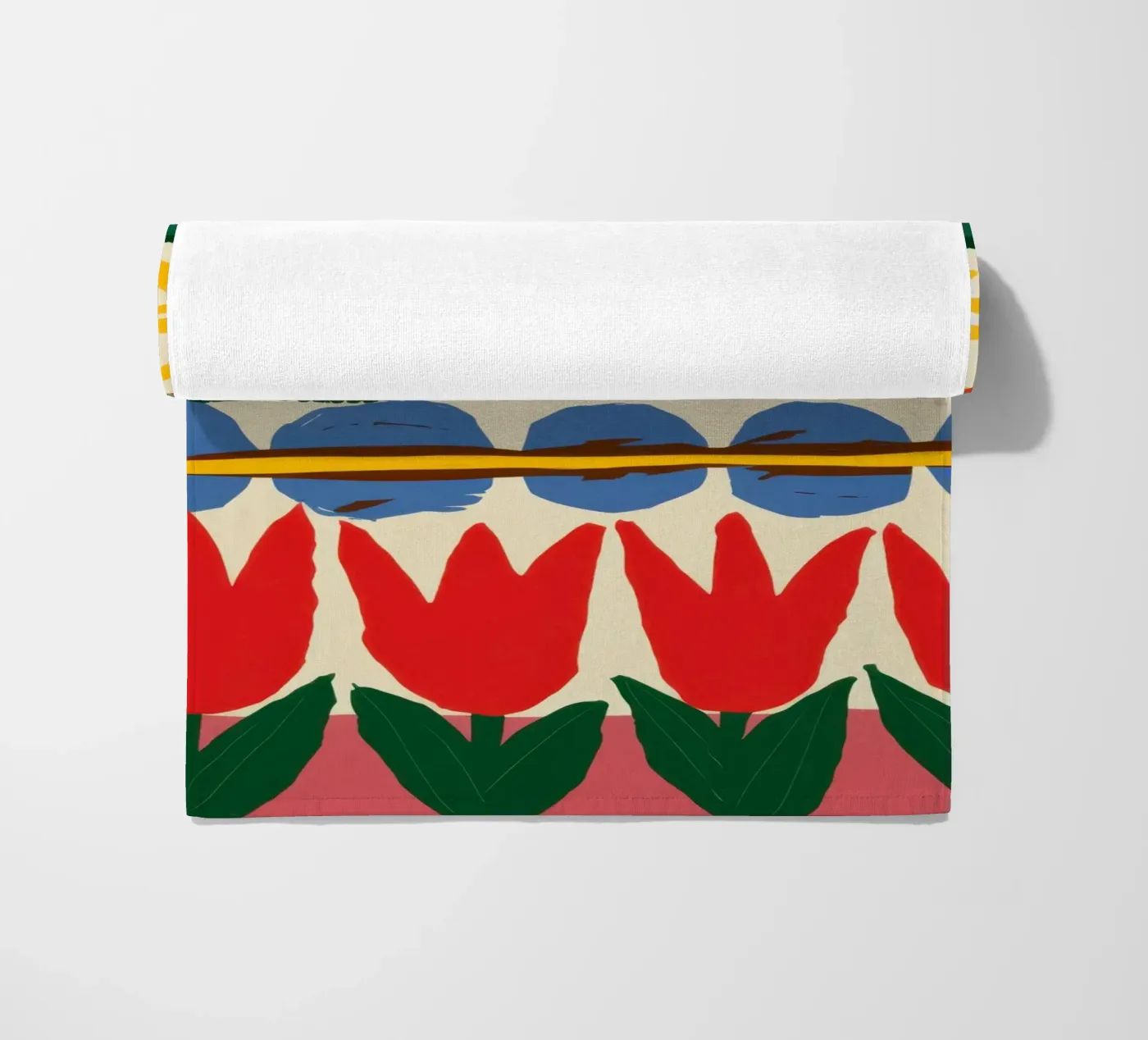 Folklore Tulip Pattern telo mare da Bring Haven