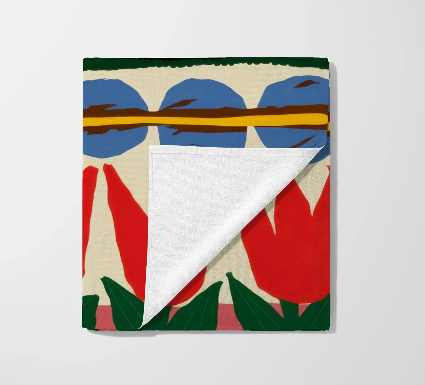 Folklore Tulip Pattern telo mare da Bring Haven