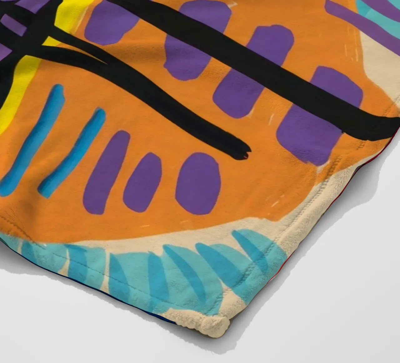 Visione primaria cubista coperta in pile da Bring Haven