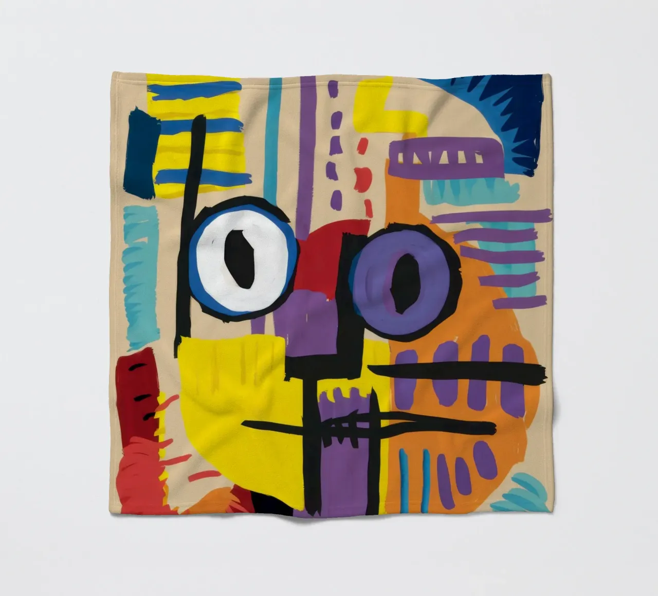 Visione primaria cubista coperta in pile da Bring Haven