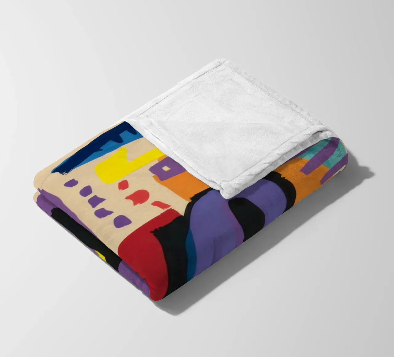 Visione primaria cubista coperta in pile da Bring Haven