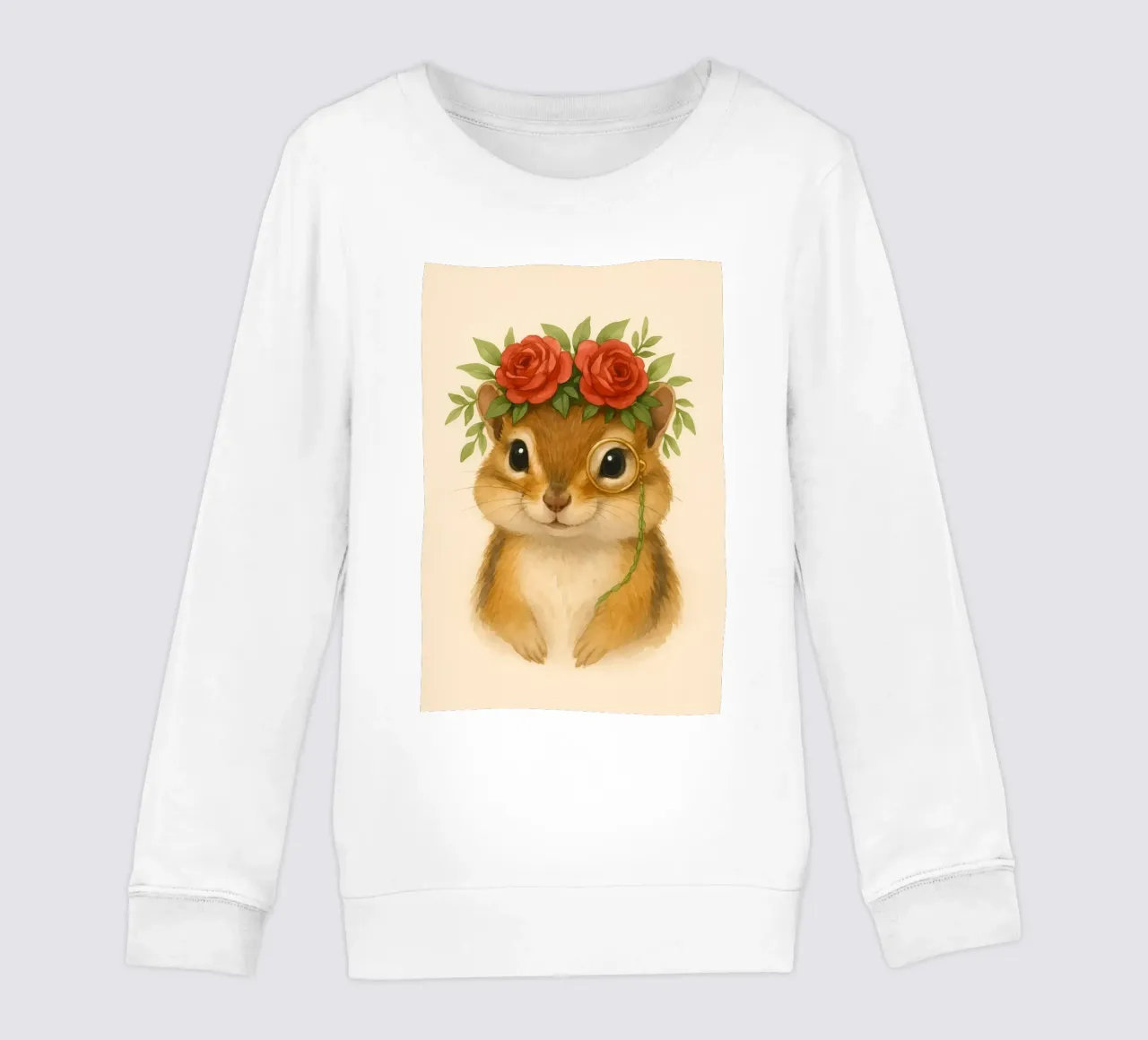 Lo studioso gentile Chipmunk felpa bambino da Graceful Desine