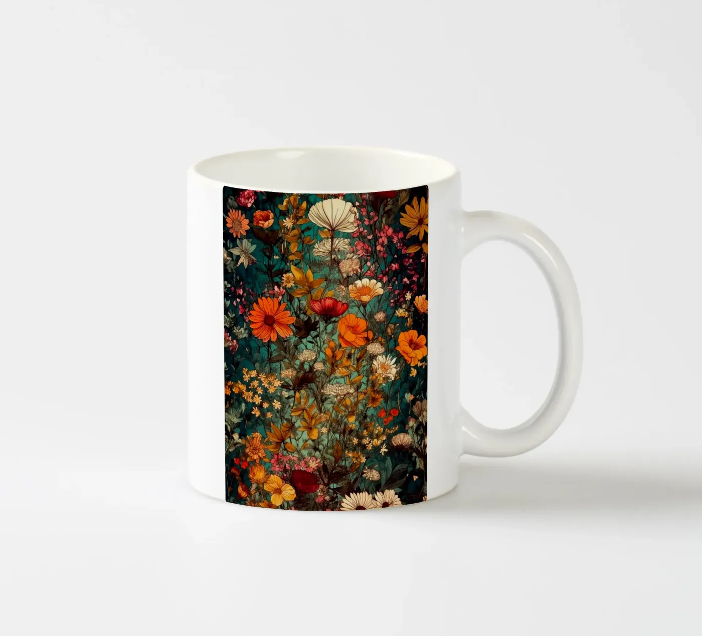 Meadow ceramic mug by Justyna Jaszke JBJart
