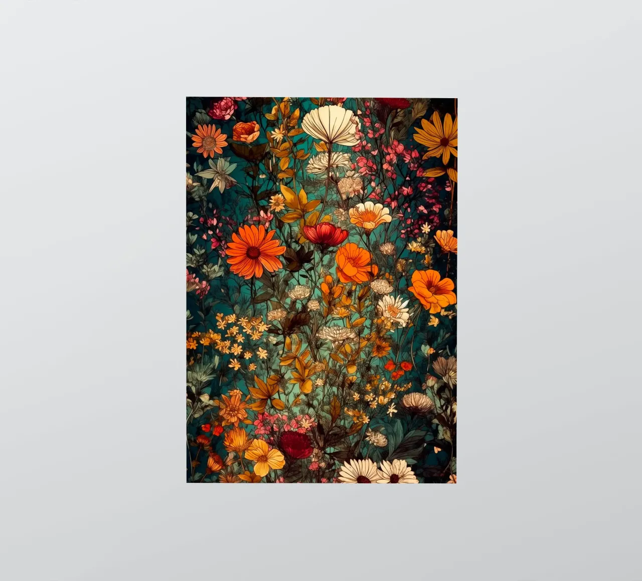 Meadow sticker by Justyna Jaszke JBJart
