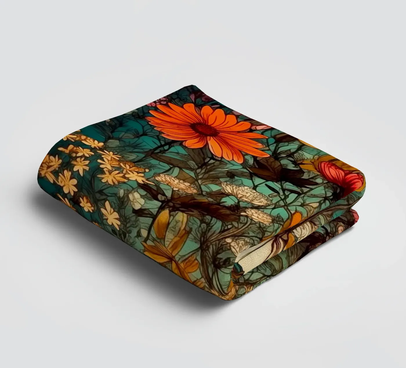 Weide badhanddoek van Justyna Jaszke JBJart