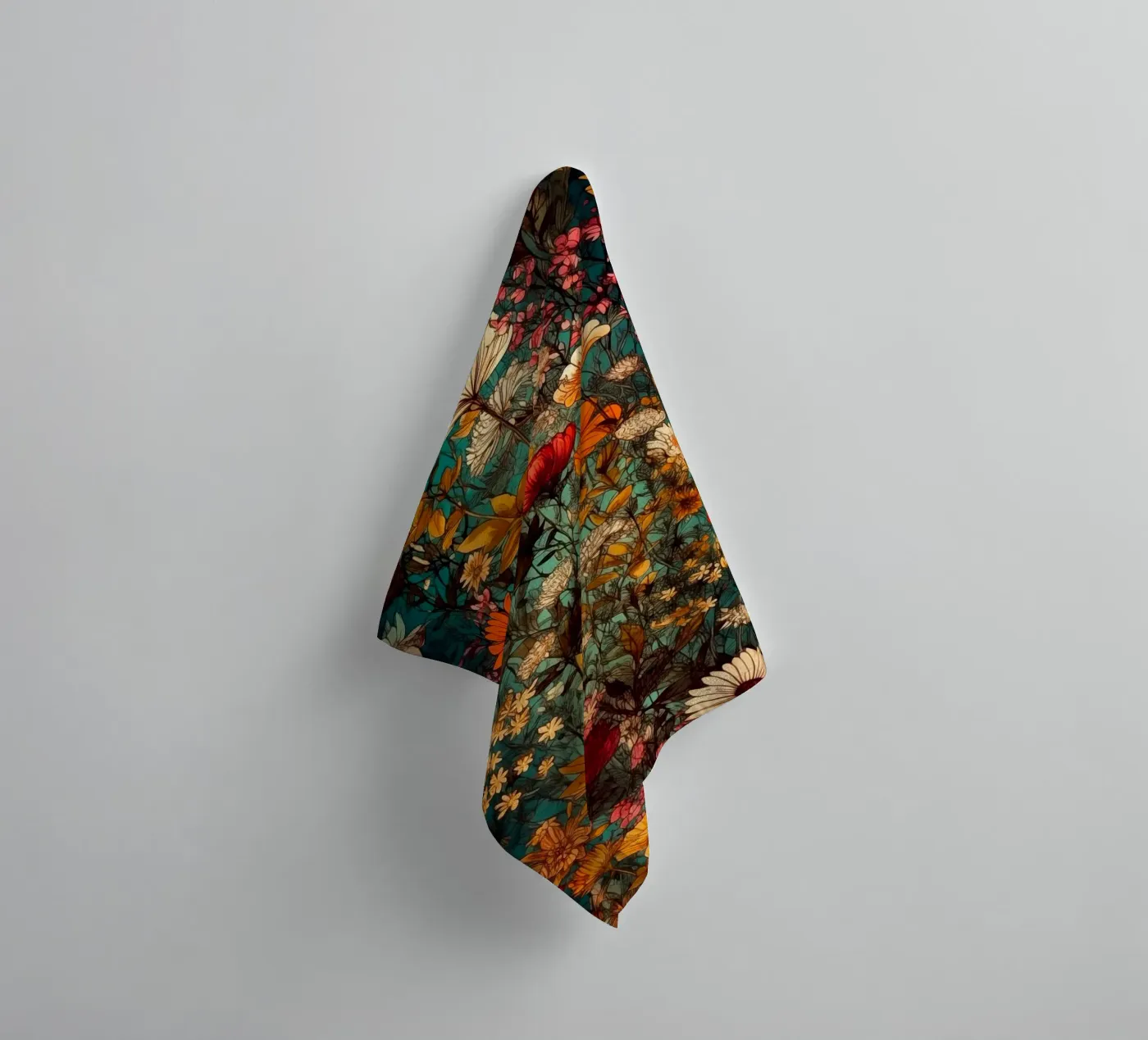 Weide badhanddoek van Justyna Jaszke JBJart