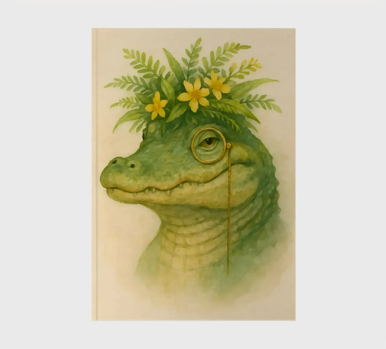 Il coccodrillo barone botanico diario da Graceful Desine
