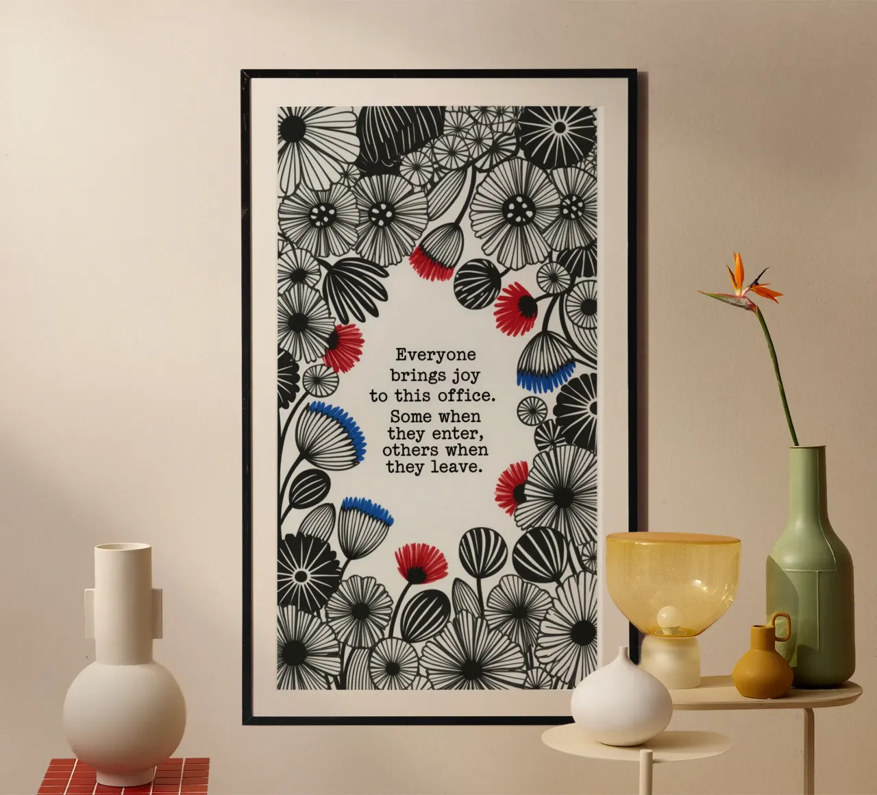 EVERYONE BRINGS JOY hahnemühle by 20 Farben