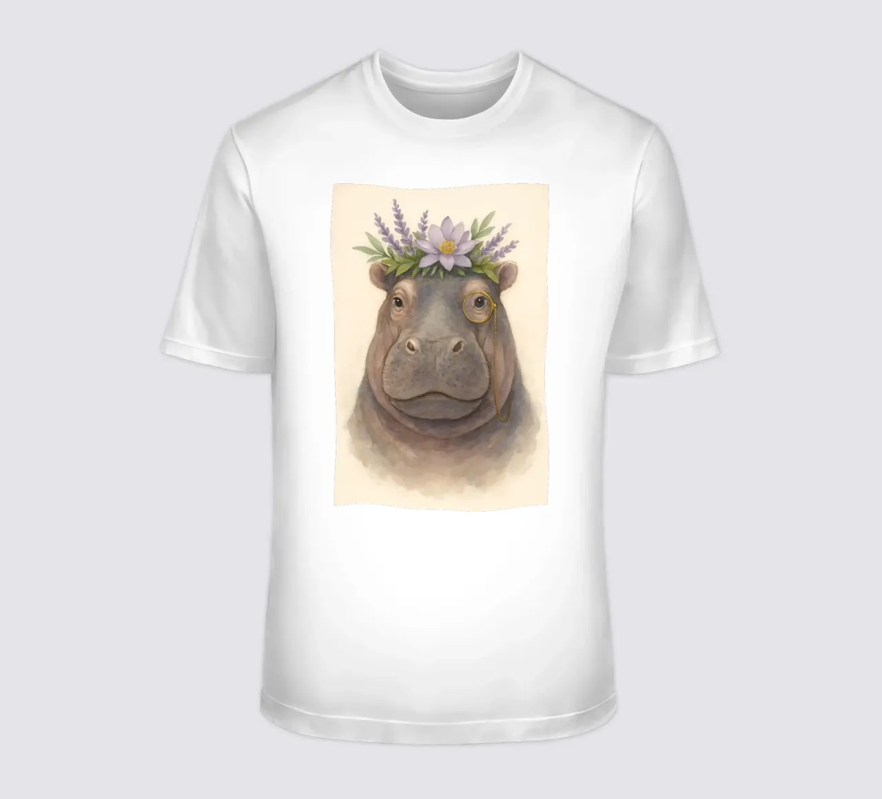 L'ippopotamo Aristo t-shirt da Graceful Desine