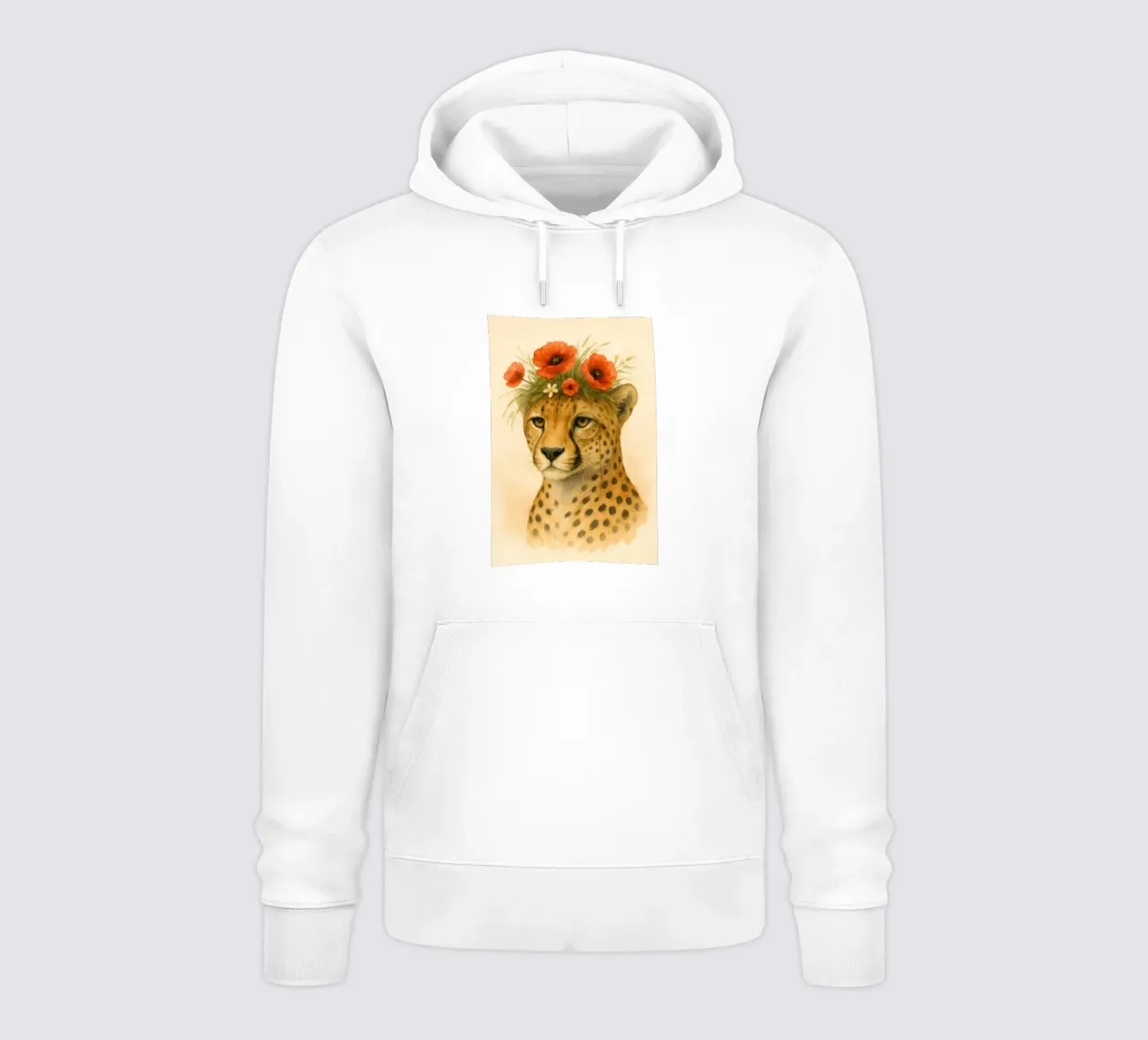 Il ghepardo gentiluomo felpa con cappuccio da Graceful Desine