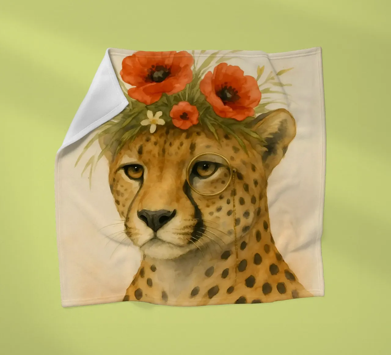 Il ghepardo gentiluomo coperta in pile da Graceful Desine