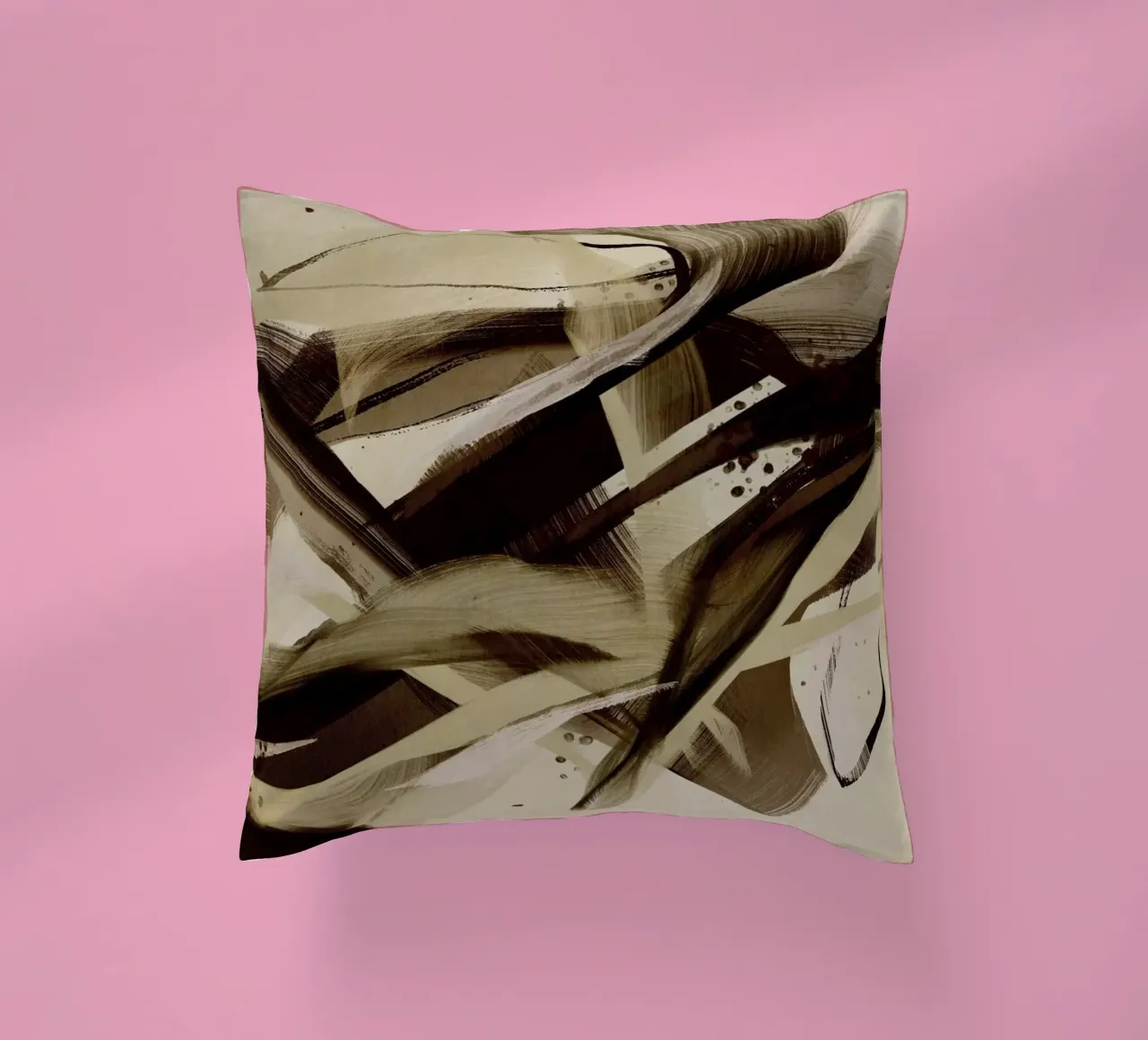 Wild Flora decorative cushion by treechild