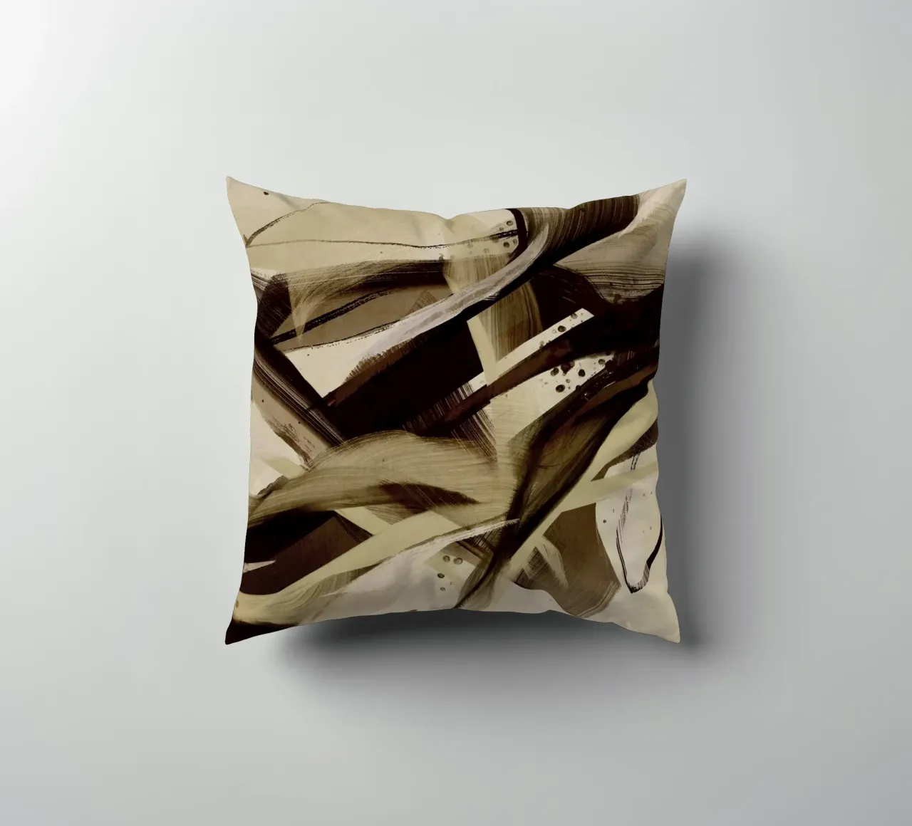 Wild Flora decorative cushion by treechild