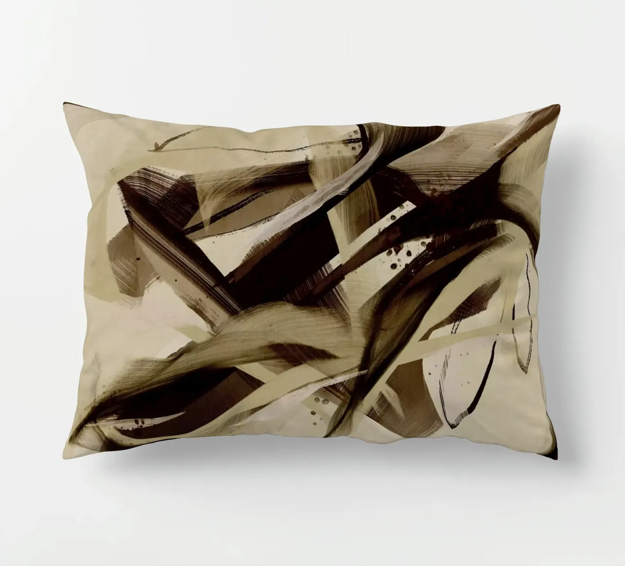 Wild Flora decorative cushion by treechild