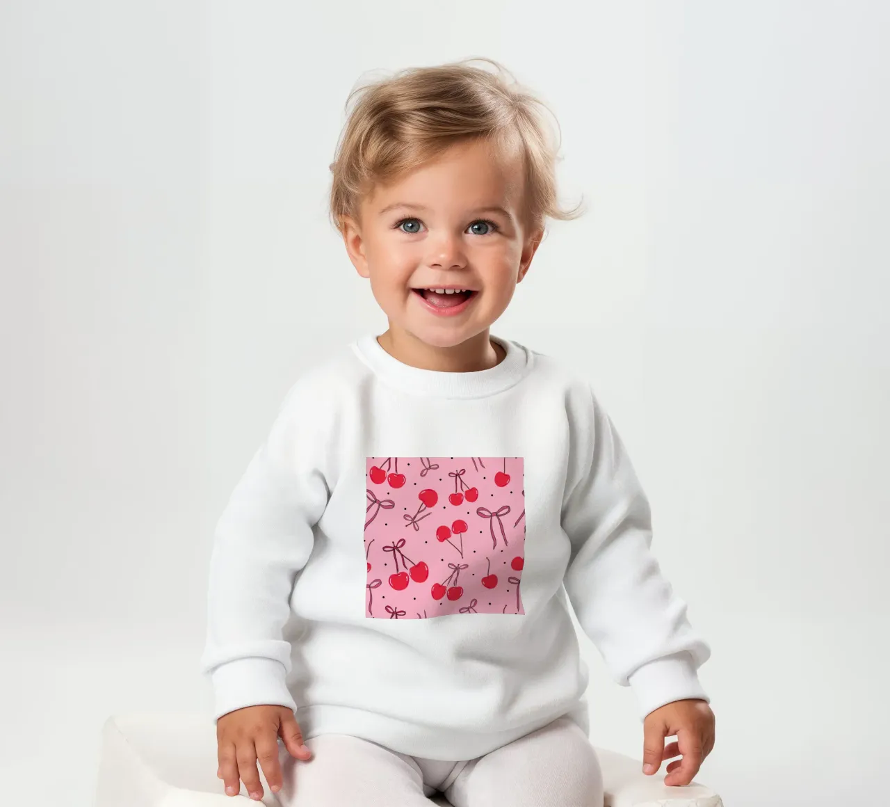 Ciliegie, pois e papillon felpa neonato da gulsengunel