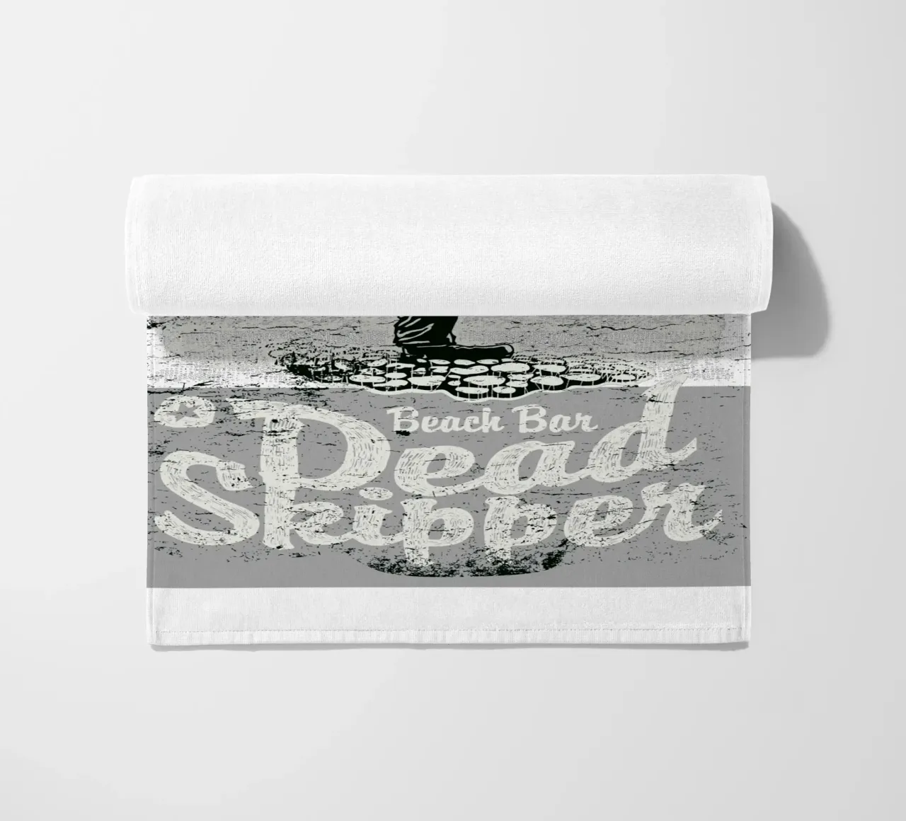 Bar sulla spiaggia Skipper morto telo mare da Cute