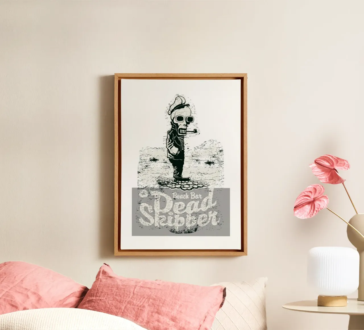 Strandbar Dode Schipper canvas van Cute
