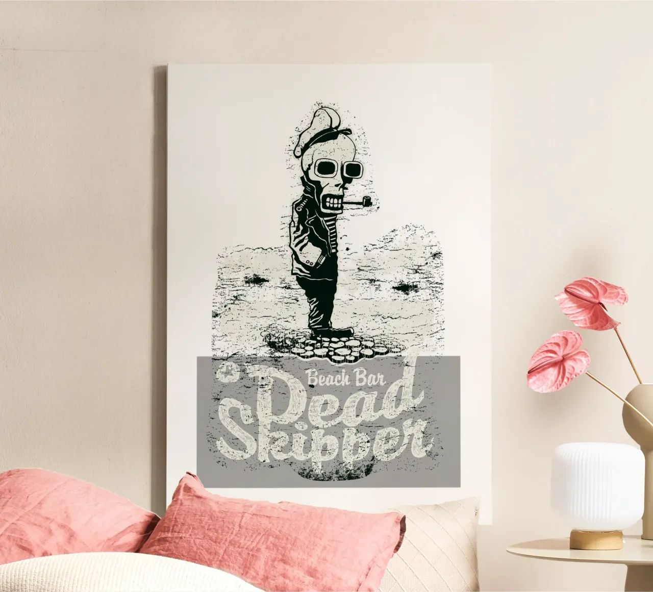Strandbar Dode Schipper canvas van Cute