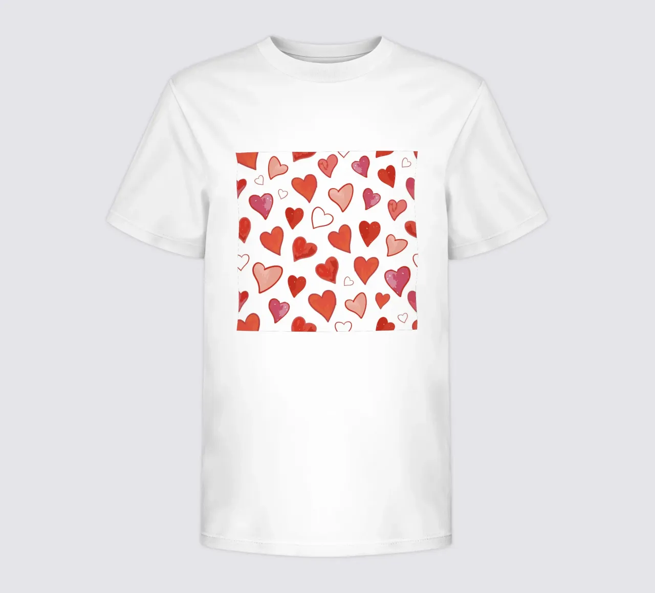 Motif des cœurs t-shirt enfant de gulsengunel